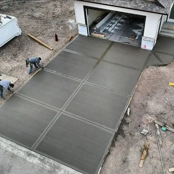 Piso para estacionamentos executado com concreto usinado
